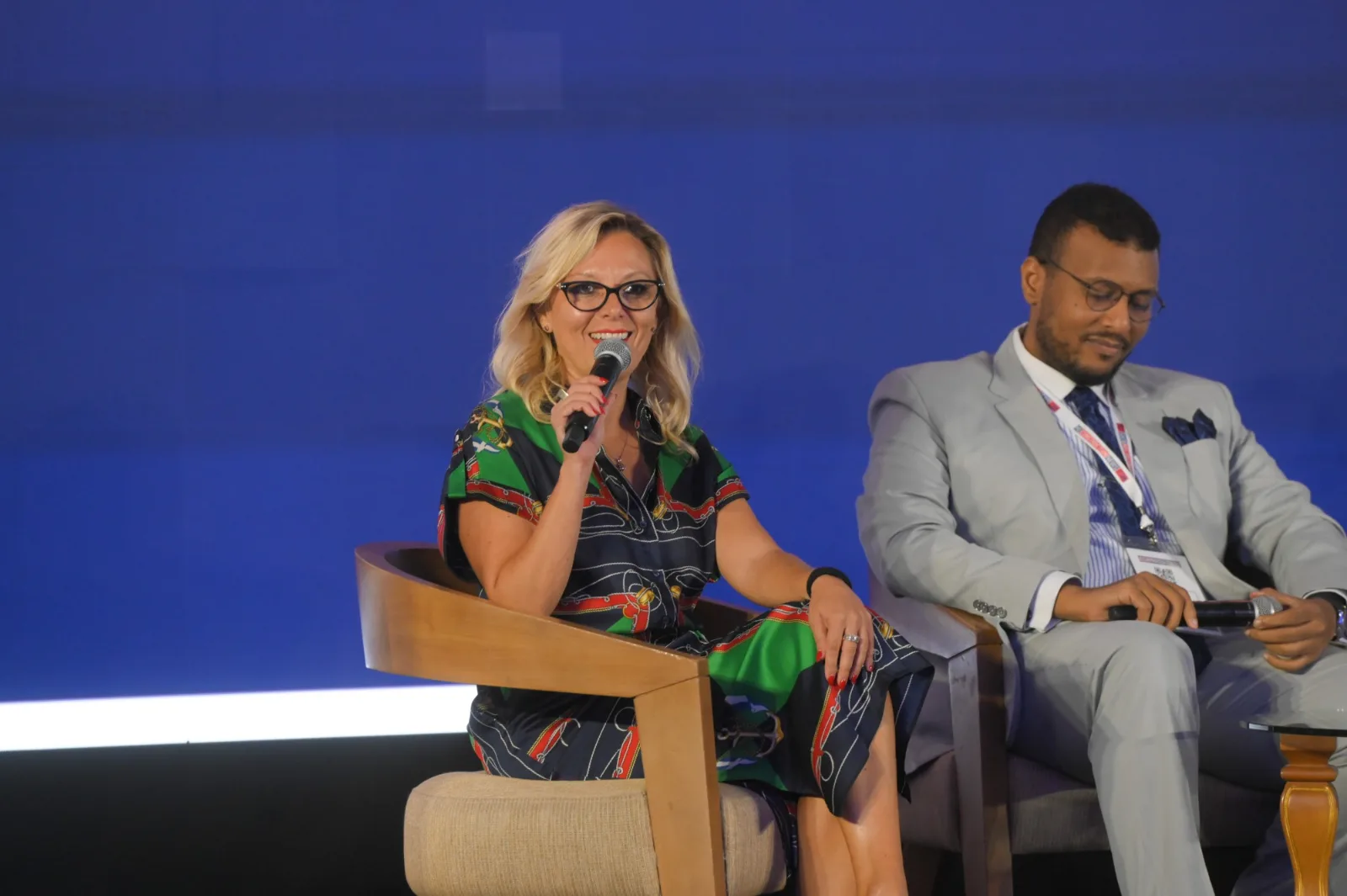Cristina Savian on stage